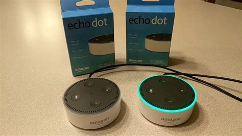 how do i hook up two echo dots